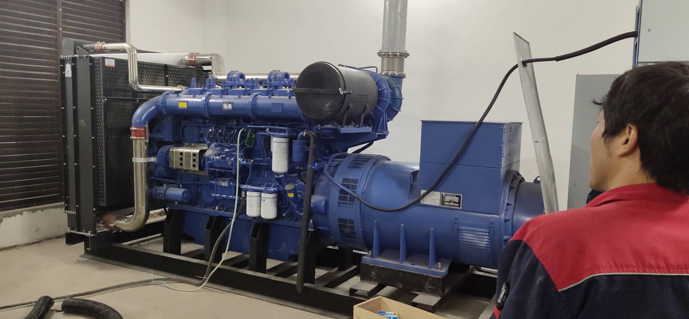 许昌钢厂玉柴发电机组